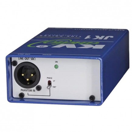 KV2 Audio JK1 Aktywny DiBox z wzmacniaczem linii.